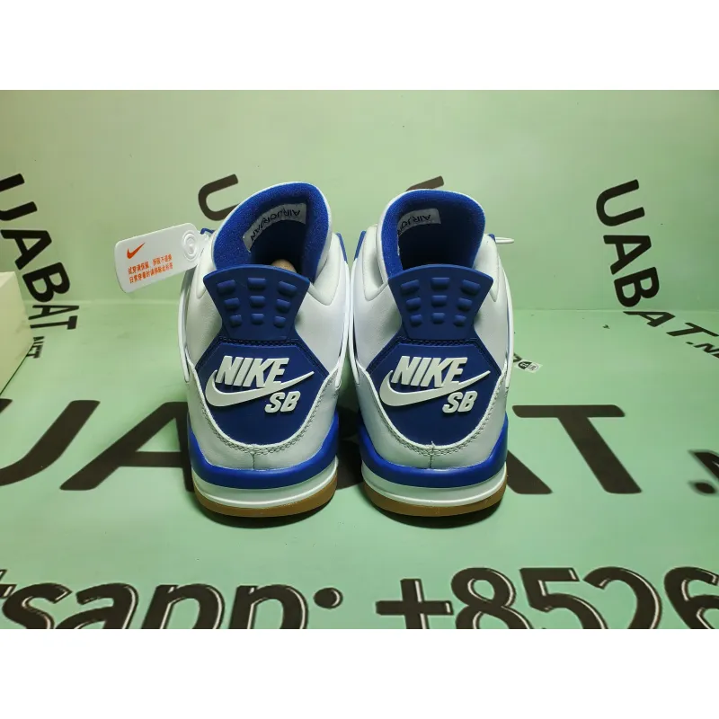 Uabat SB x Air Jordan 4 “Sapphire”Sapphire Blue,DR5415-140