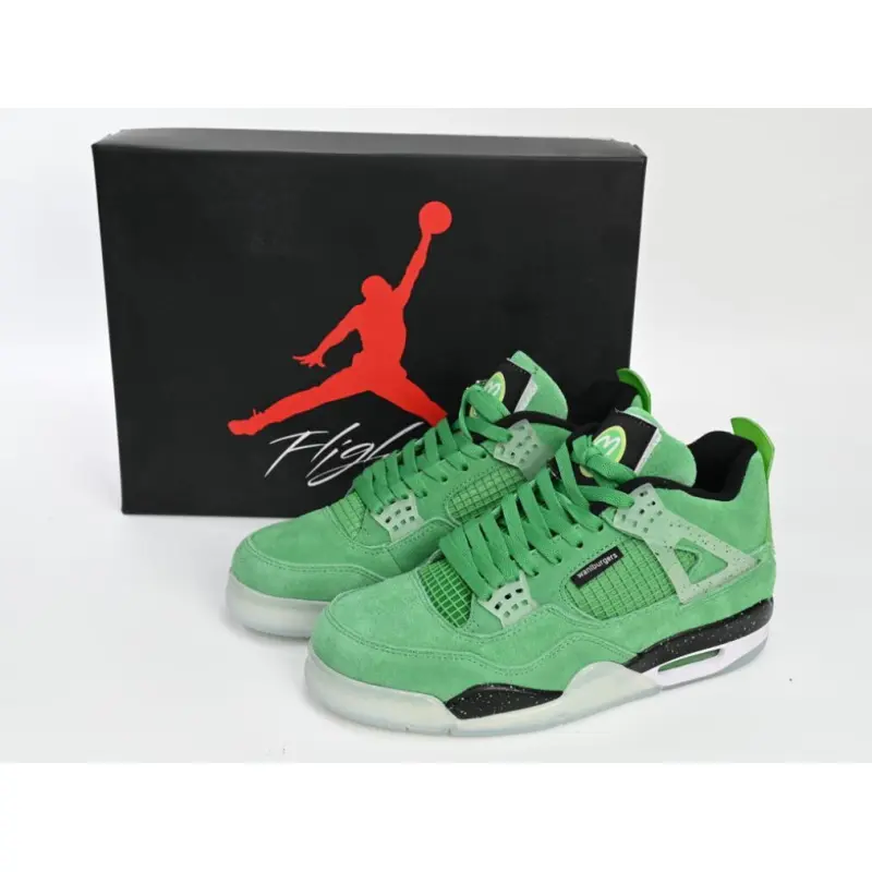 Uabat Jordan 4 Retro Emerald Green Black,904284