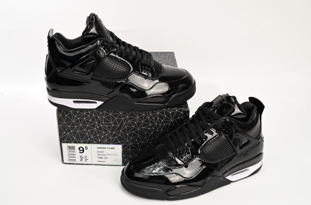 Uabat Jordan 4 Retro 11Lab4 Black,719864-010