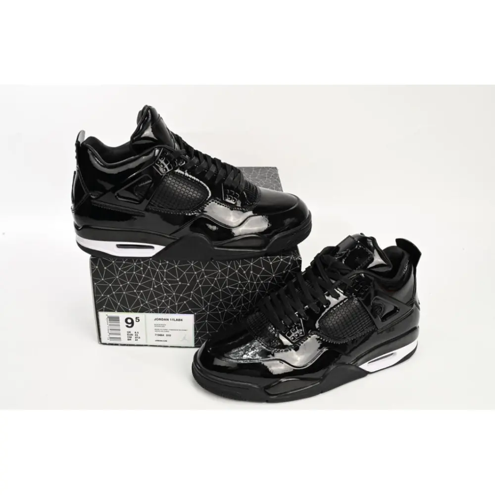 Uabat Jordan 4 Retro 11Lab4 Black,719864-010