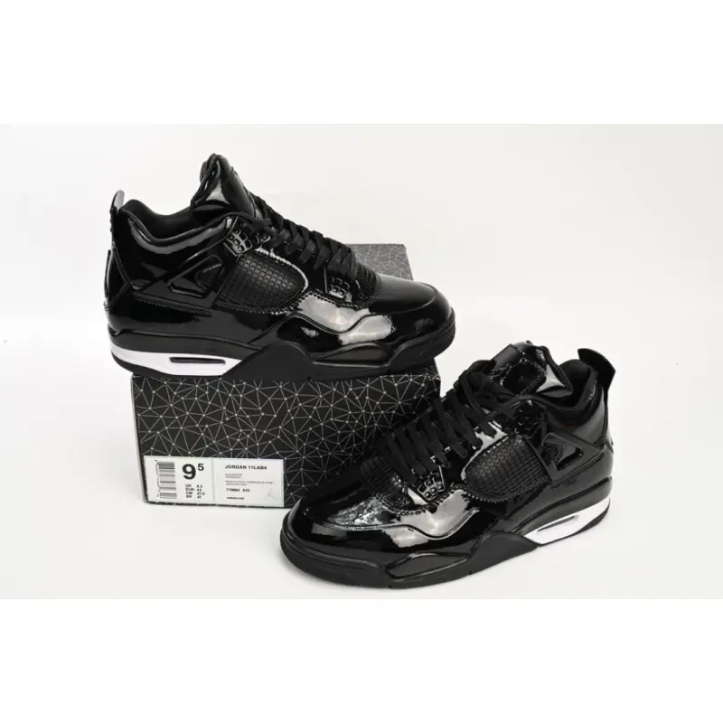 Uabat Jordan 4 Retro 11Lab4 Black,719864-010