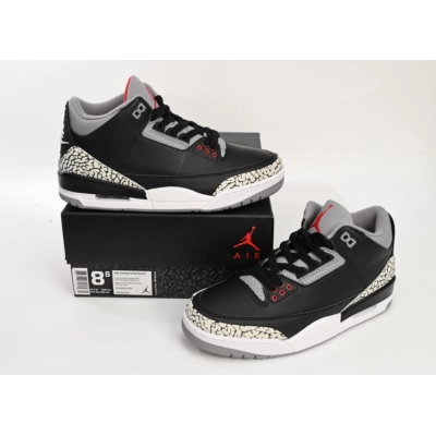 OG Air Jordan 3 Retro Black Cement 2018,854262-001 01