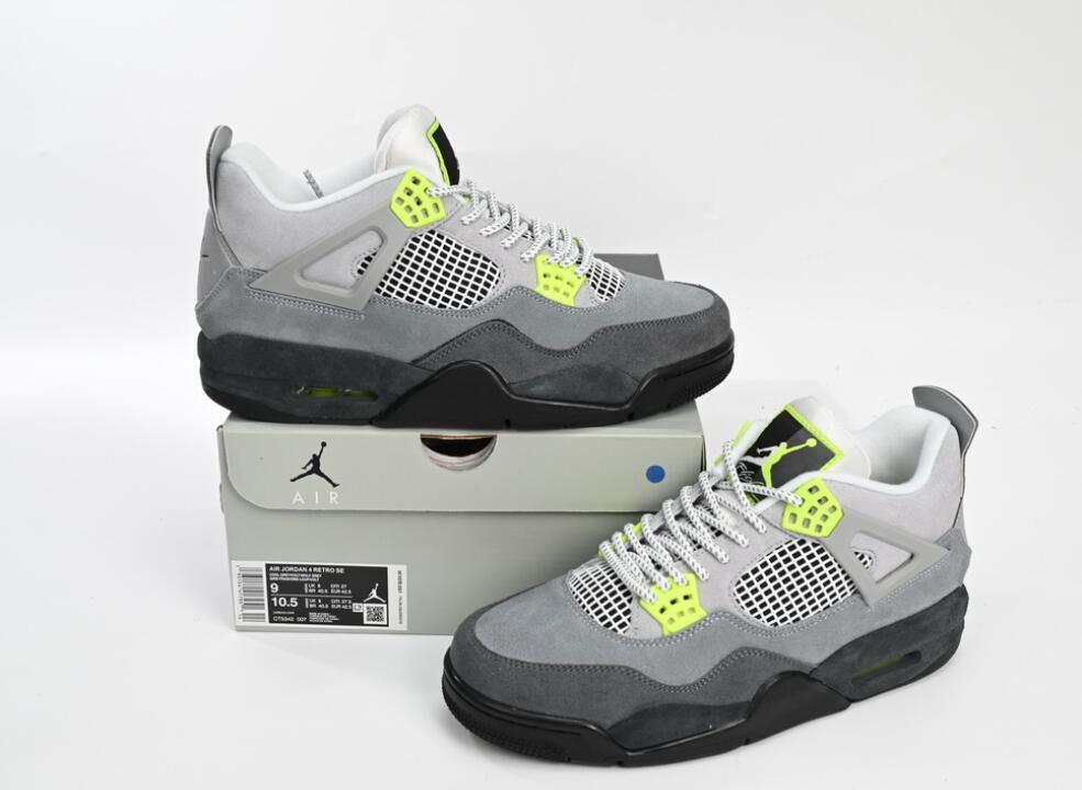 Uabat Jordan 4 Retro SE 95 Neon,CT5342-007