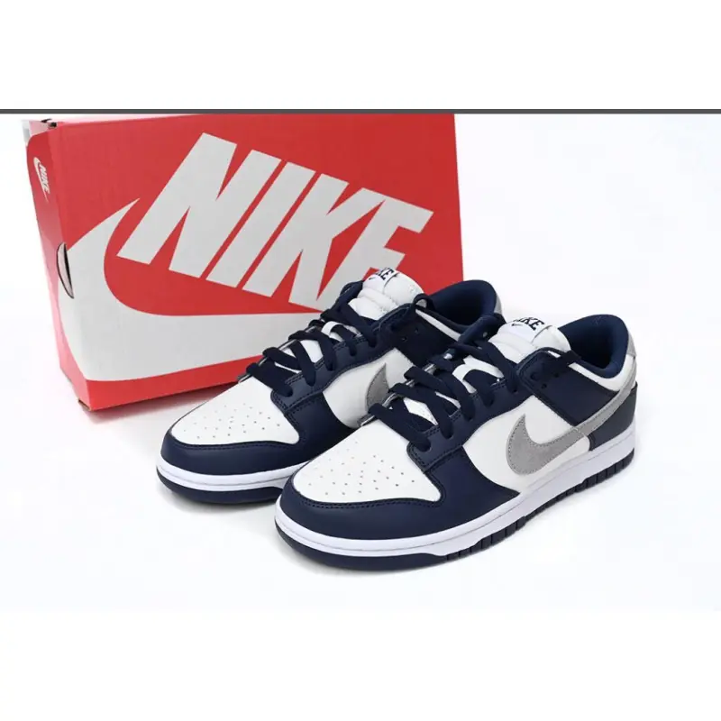 (promote)Dunk Low Summit White Midnight Navy,FD9749-400
