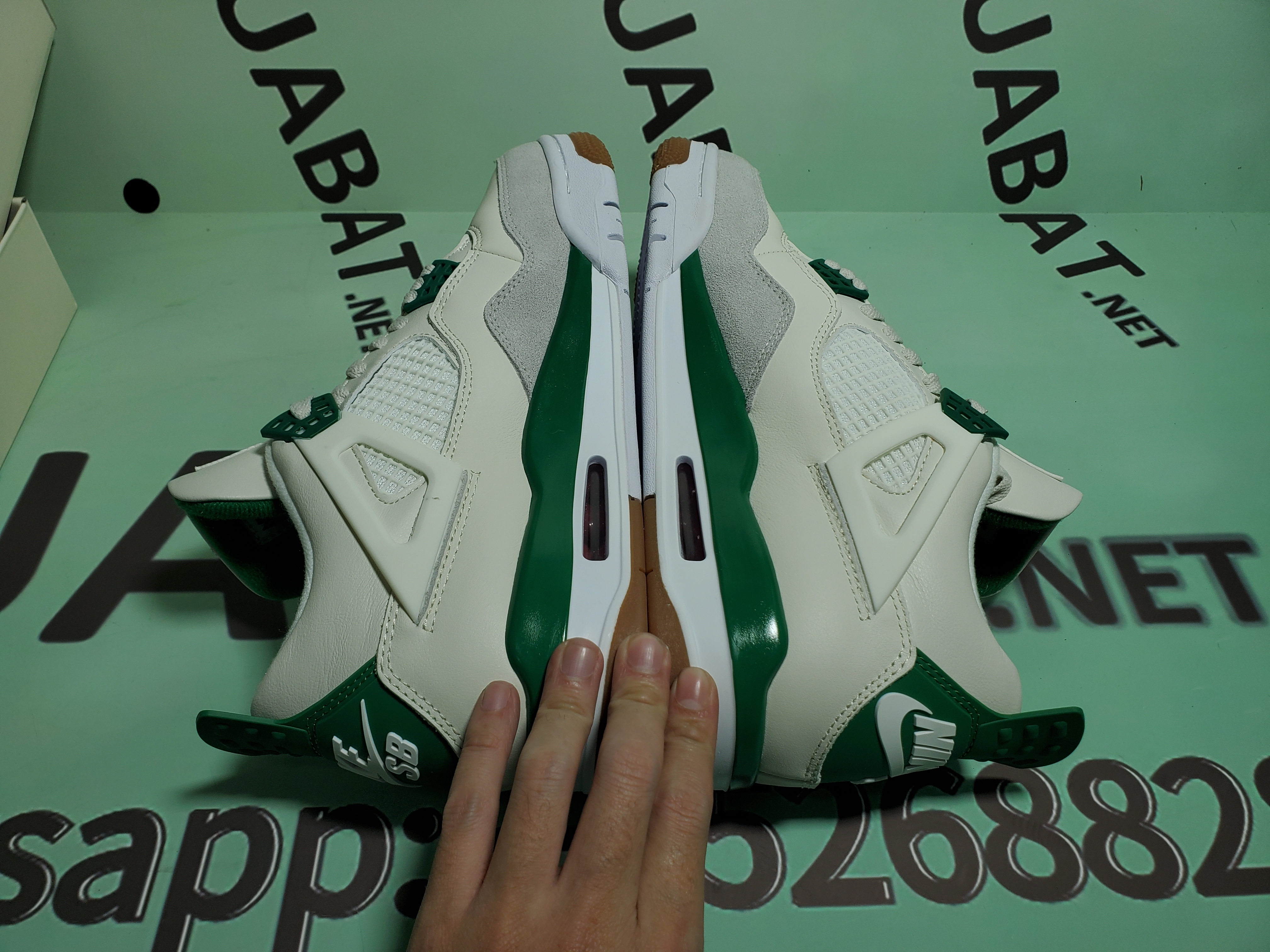 (50%off limited time promote) Jordan 4 Retro SB Pine Green,DR5415-103   