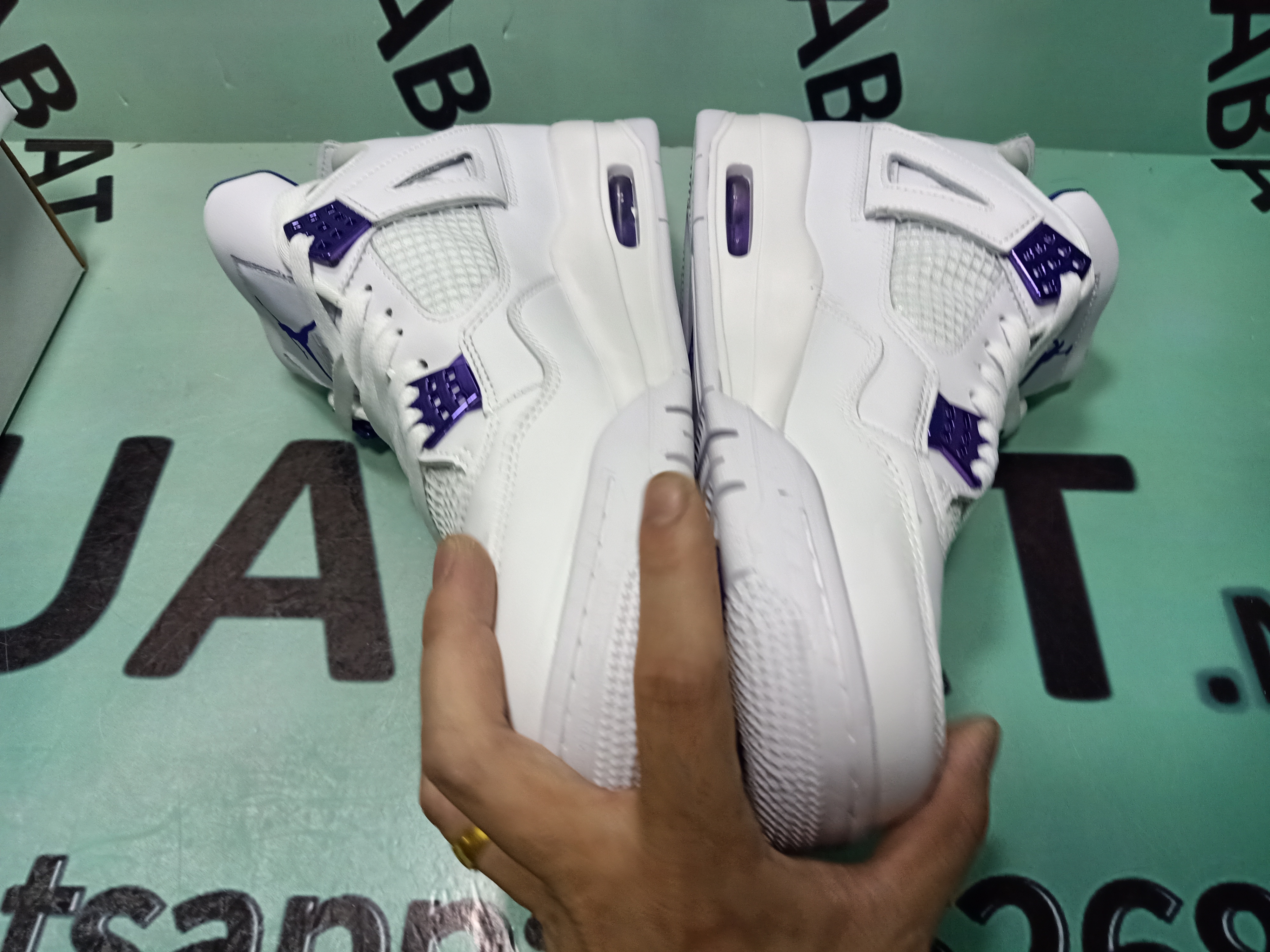 (50%off limited time promote) Jordan 4 Retro Metallic Purple, CT8527-115