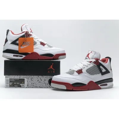 (50%off limited time promote) Jordan 4 Retro Fire Red (2020),DC7770-160 01