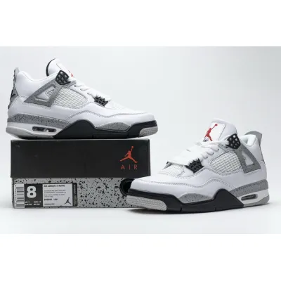 (50%off limited time promote) Jordan 4 Retro White Cement ,840606-192 01