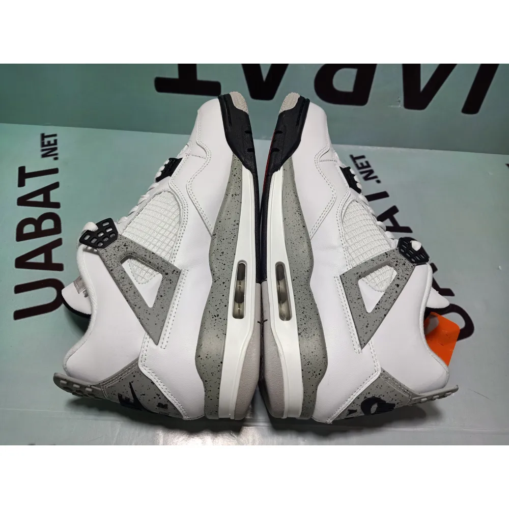 (50%off limited time promote) Jordan 4 Retro White Cement ,840606-192