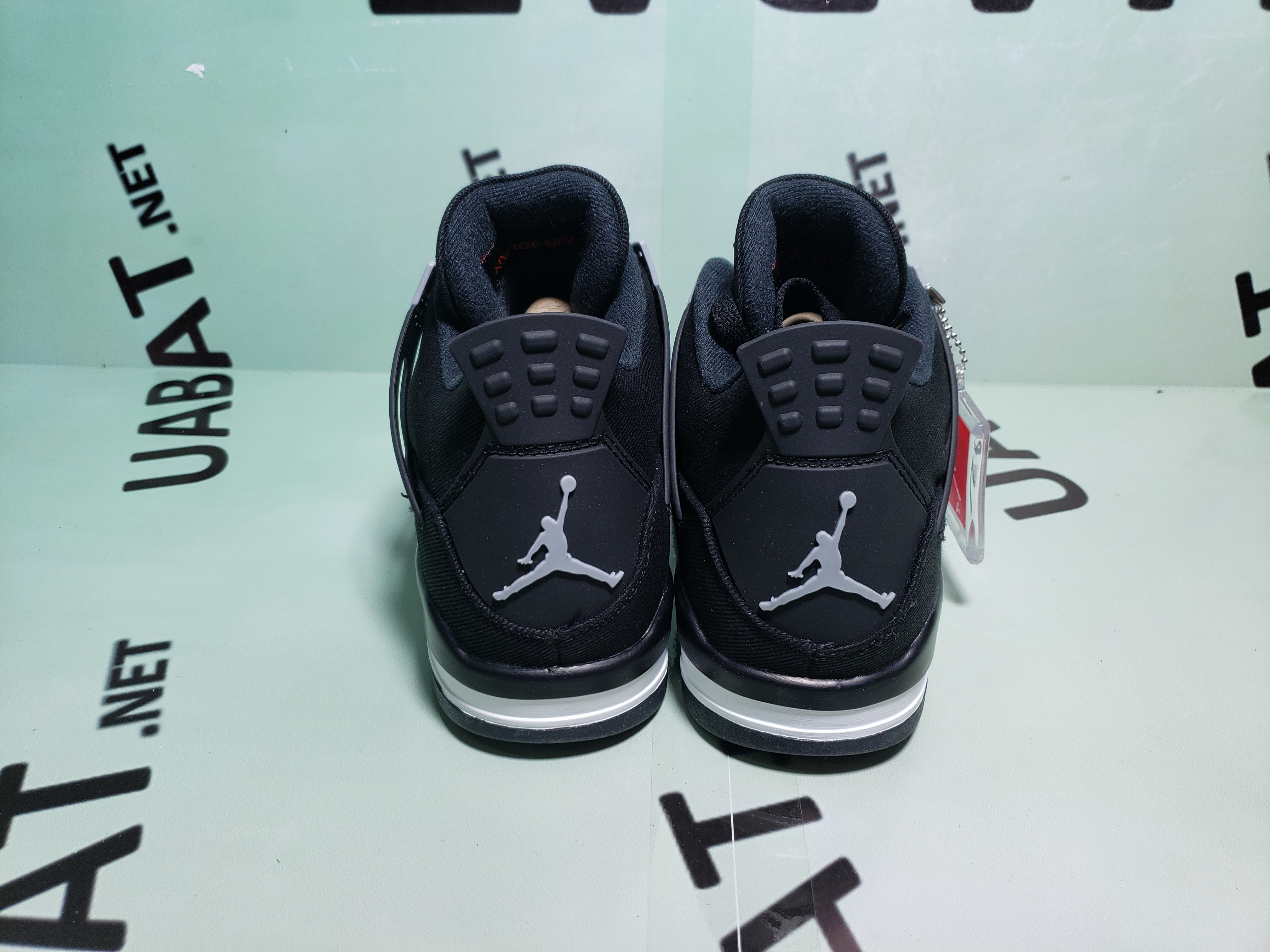 (50%off limited time promote) Jordan 4 Retro Black Canvas, DH7138-006