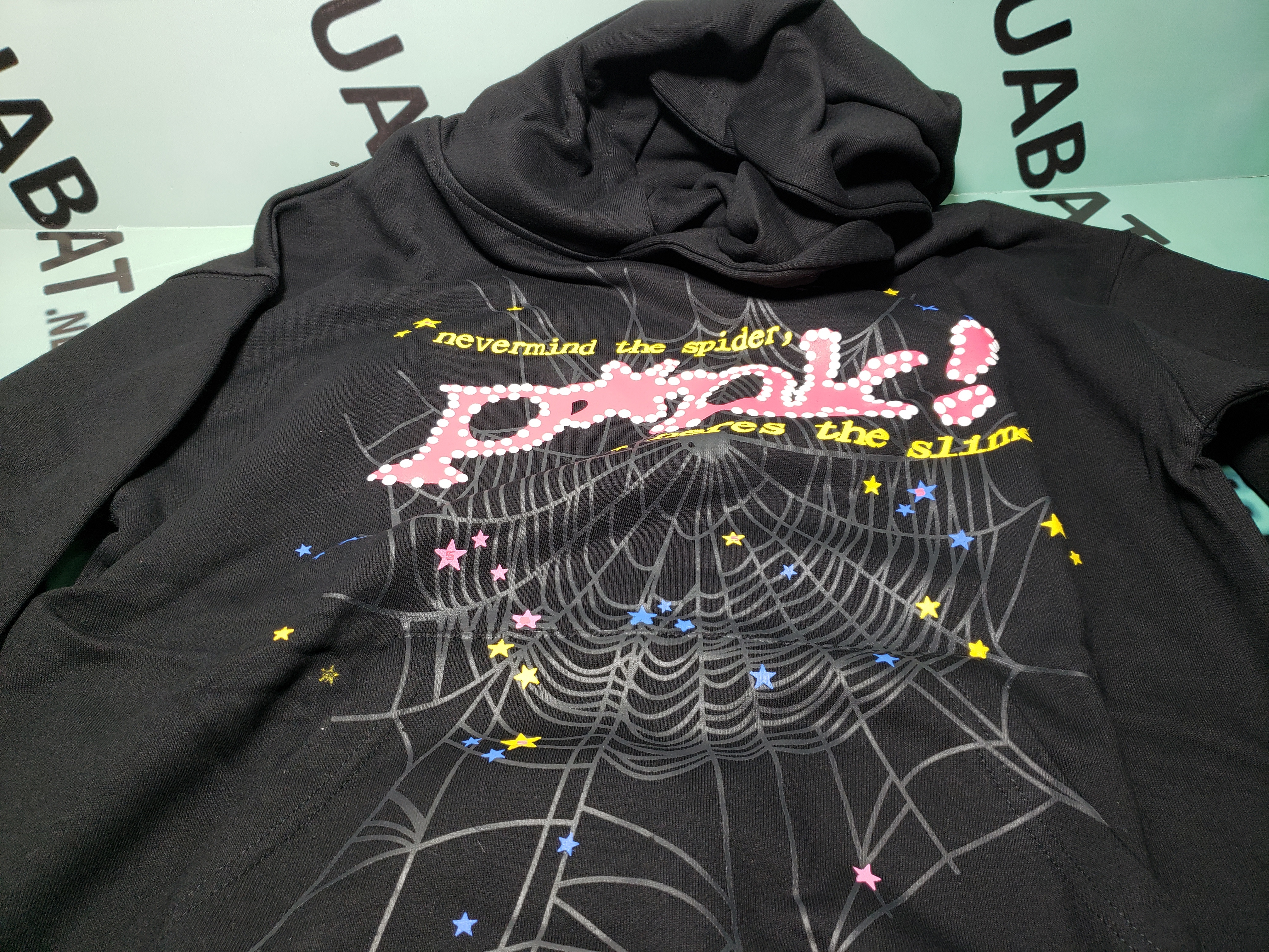 Sp5der Young Thug Black Punk Hoodie