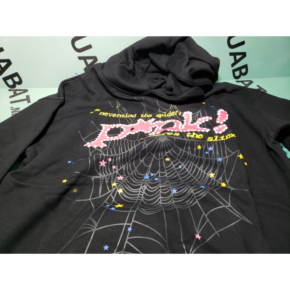 Sp5der Young Thug Black Punk Hoodie
