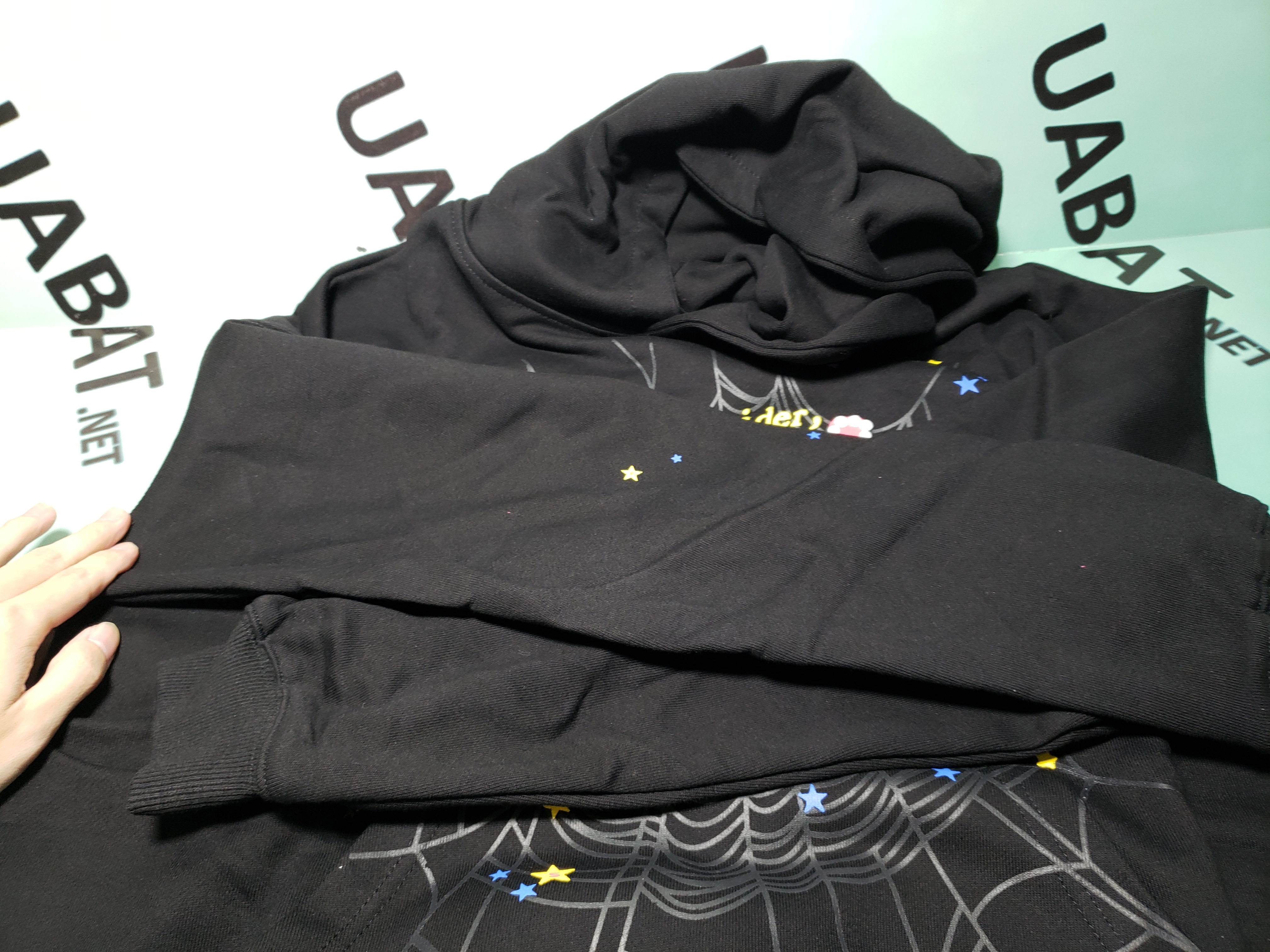 Sp5der Young Thug Black Punk Hoodie