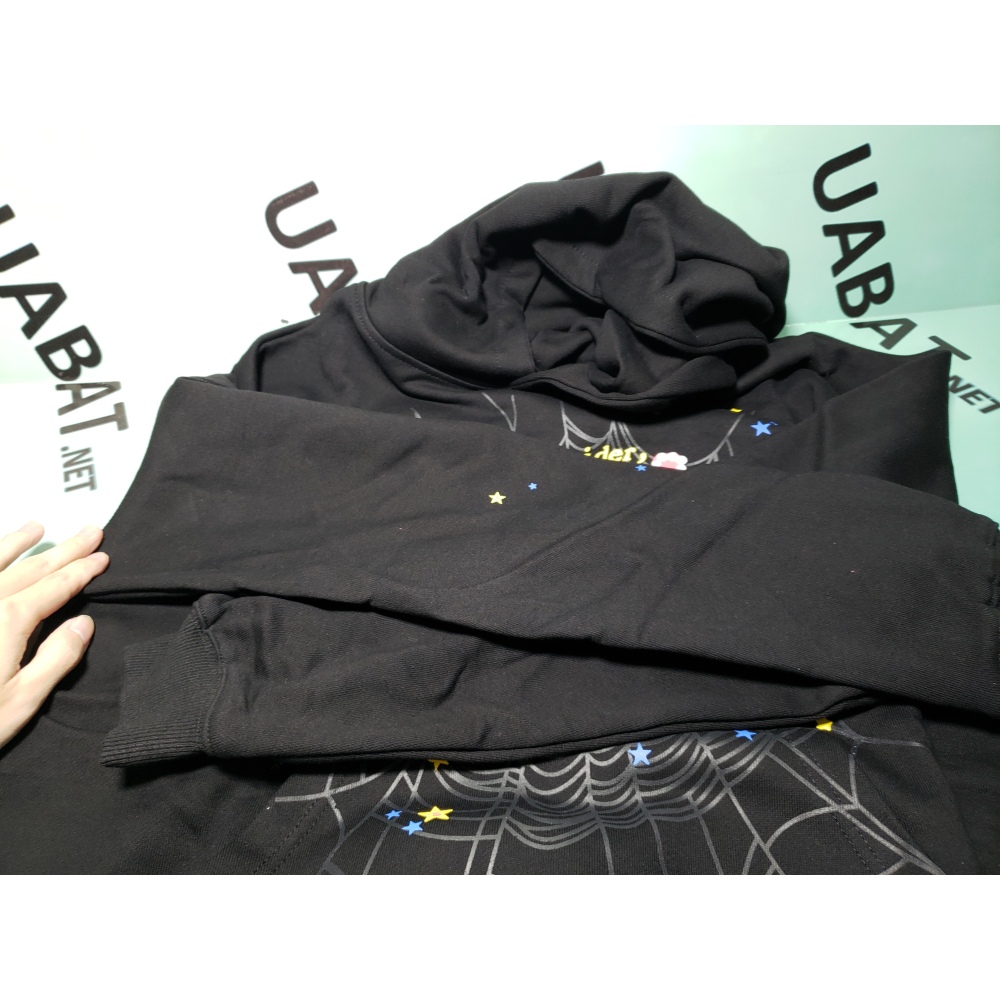 Sp5der Young Thug Black Punk Hoodie