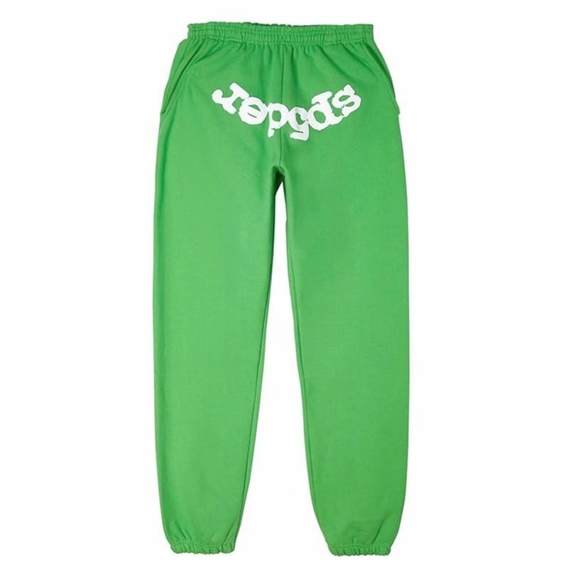 Sp5der Web Green Sweatpants