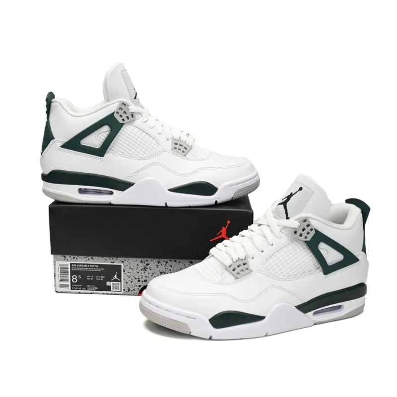 Uabat Jordan 4 White Green,FQ8138-103