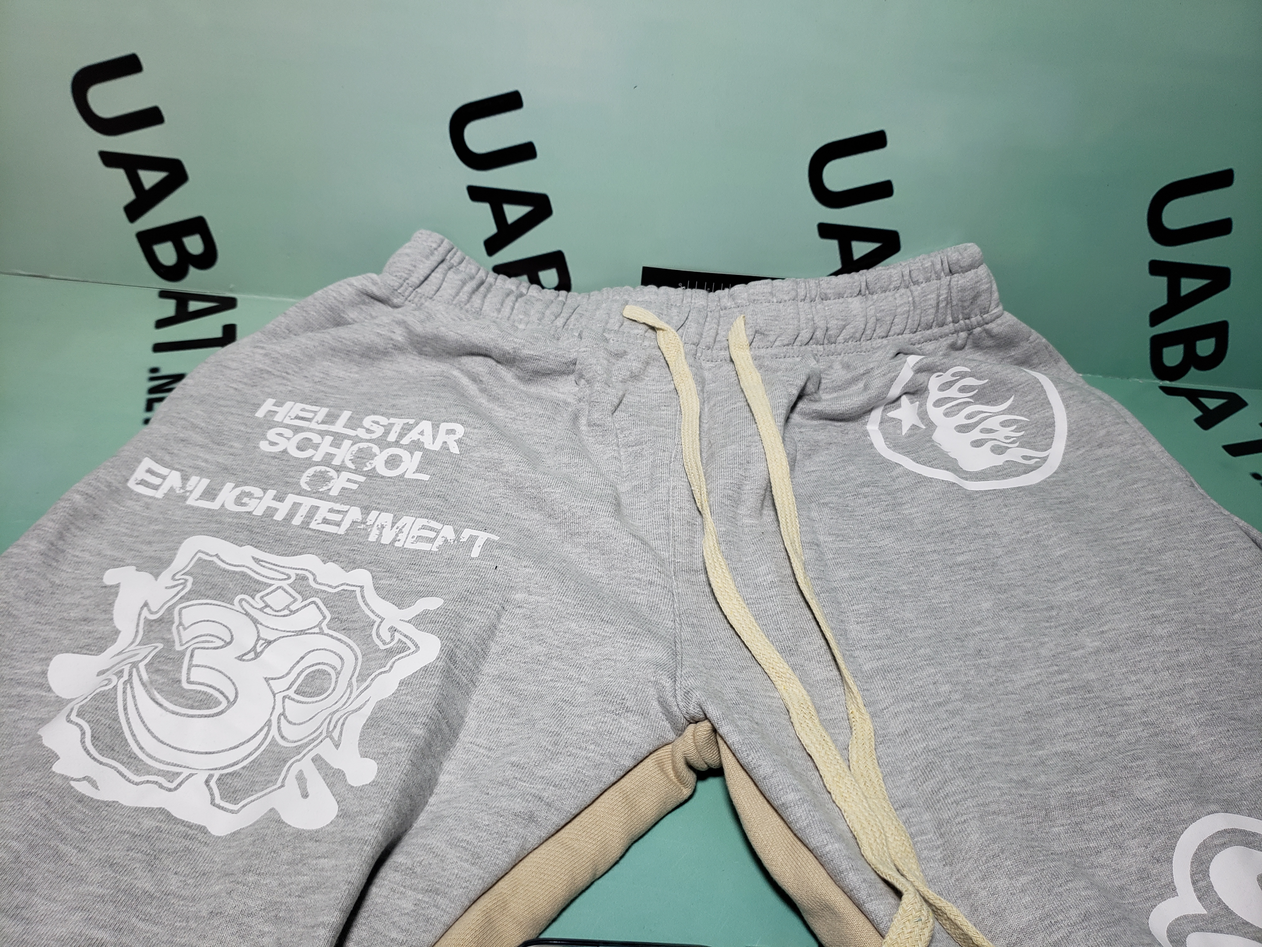 Hellstar Flare Sweatpants Grey