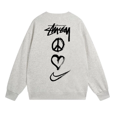 Stussy Hoodie Light Grey，XB508 02