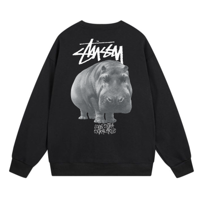 Stussy Hoodie Black，XB504 01