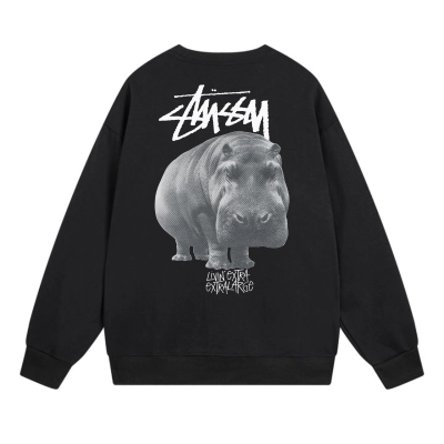 Stussy Hoodie Black，XB504 01