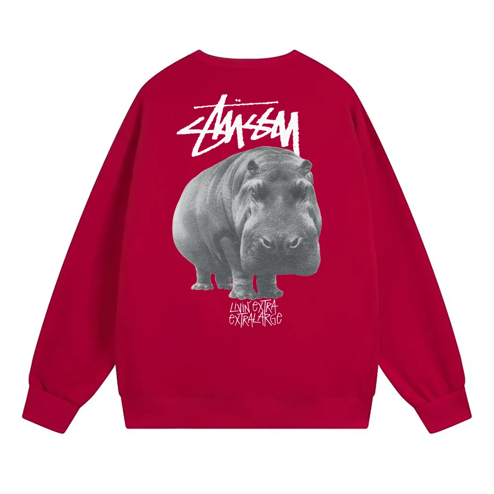Stussy Hoodie Red，XB504