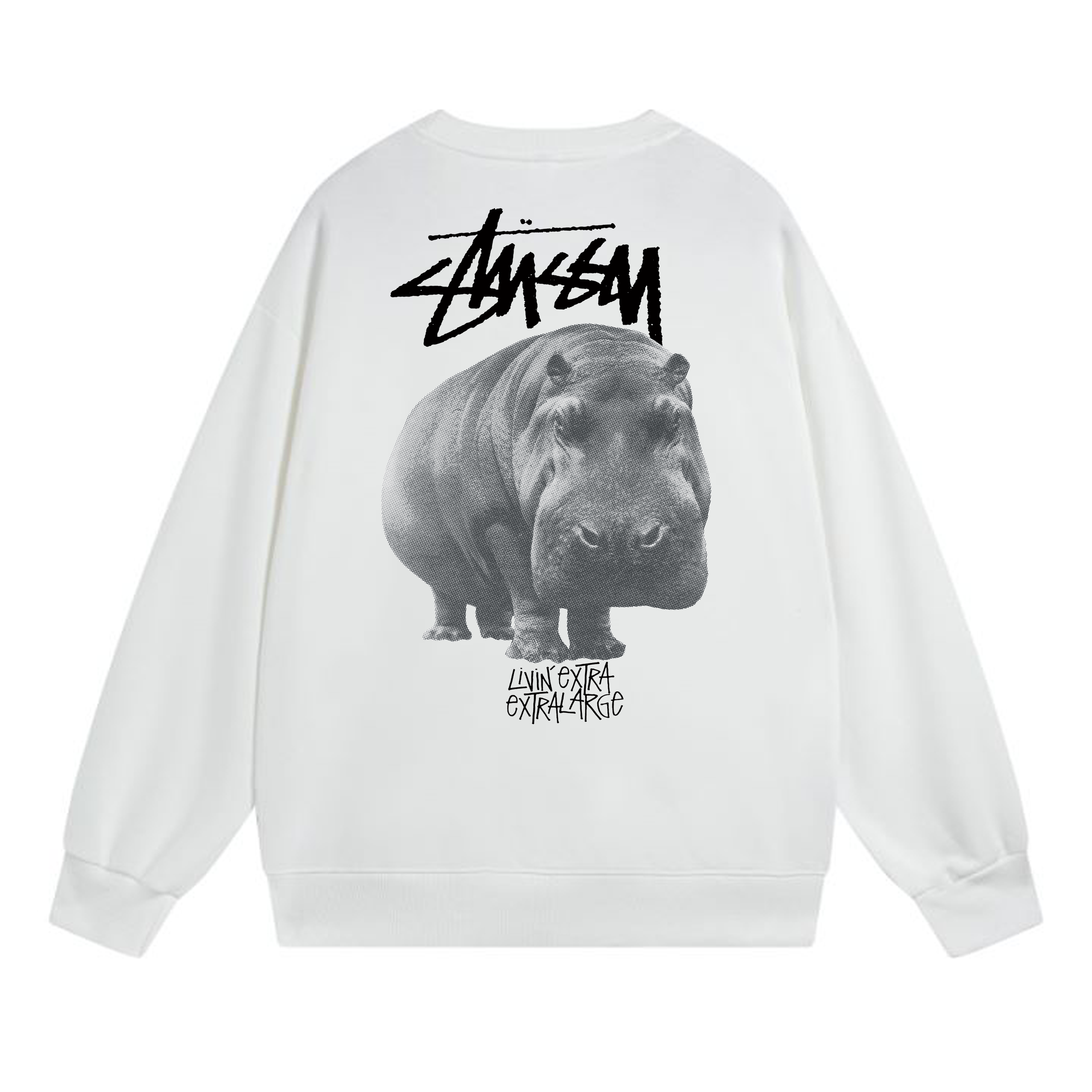 Stussy Hoodie White，XB504