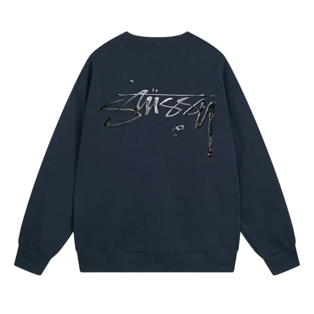 Stussy Hoodie Navy Blue，XB509