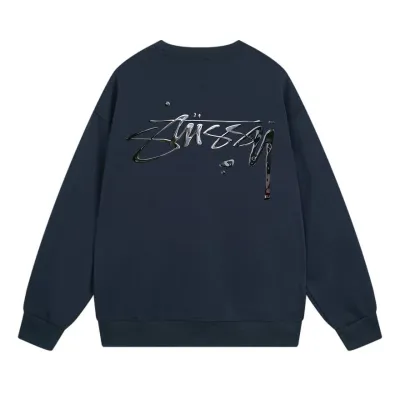 Stussy Hoodie Navy Blue，XB509 01