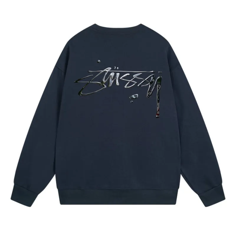 Stussy Hoodie Navy Blue，XB509