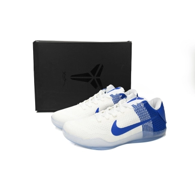 Uabat Zoom Kobe 11 White Blue,822675-185 01
