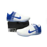 Uabat Zoom Kobe 11 White Blue,822675-185