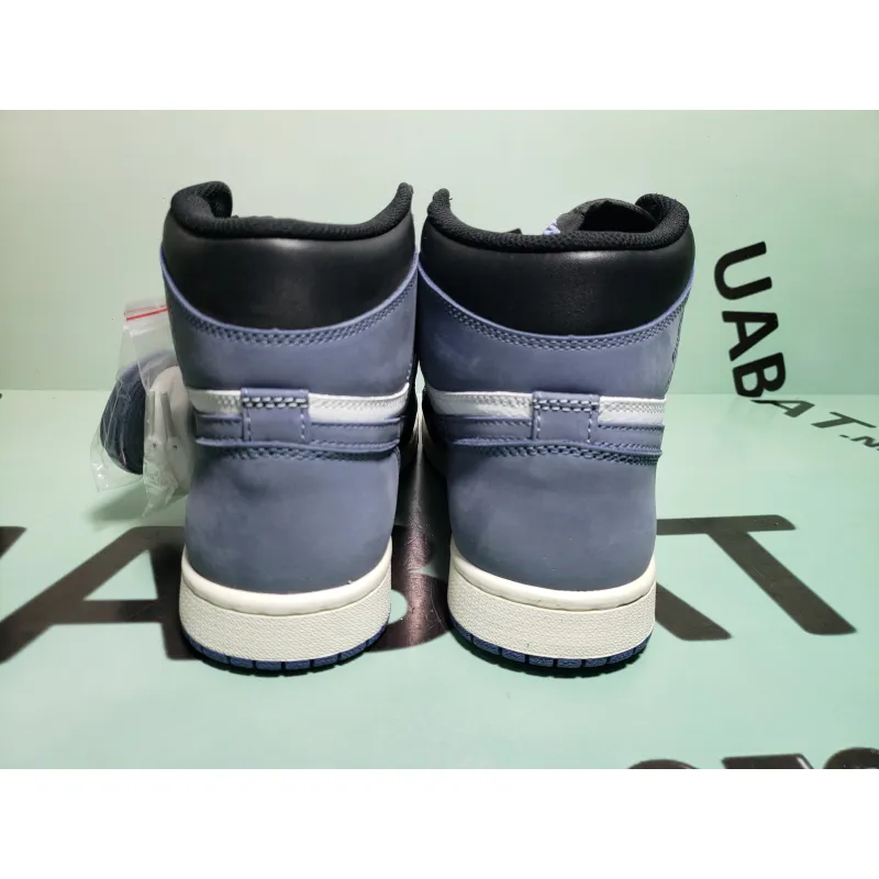 Uabat Jordan 1 Retro High Blue Moon,555088-115