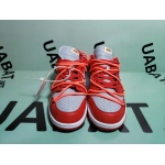 Uabat SB Dunk Low Off-White University Red ,CT0856-600