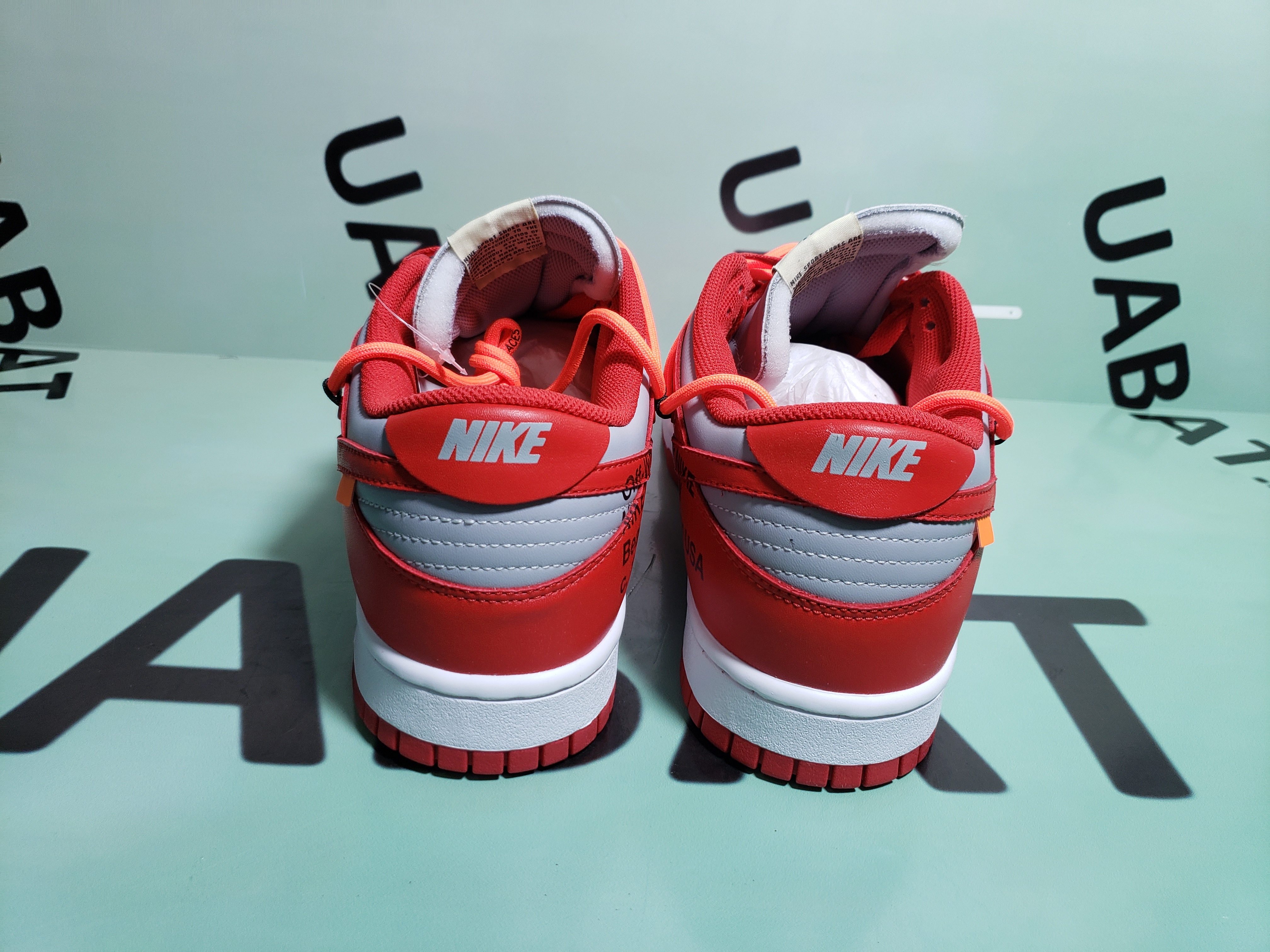 Uabat SB Dunk Low Off-White University Red ,CT0856-600