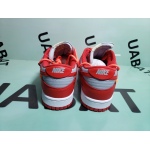 Uabat SB Dunk Low Off-White University Red ,CT0856-600