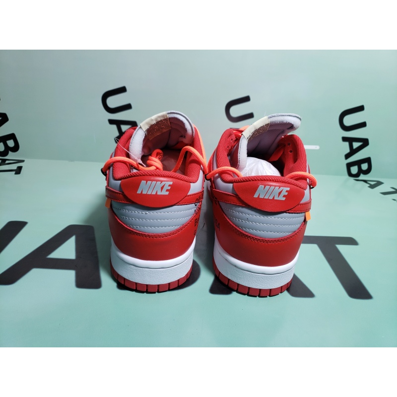 Uabat SB Dunk Low Off-White University Red ,CT0856-600