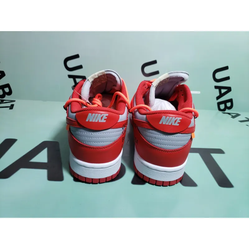 Uabat SB Dunk Low Off-White University Red ,CT0856-600