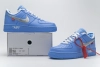 Uabat Air Force 1 Low Off-White MCA University Blue,CI1173-400