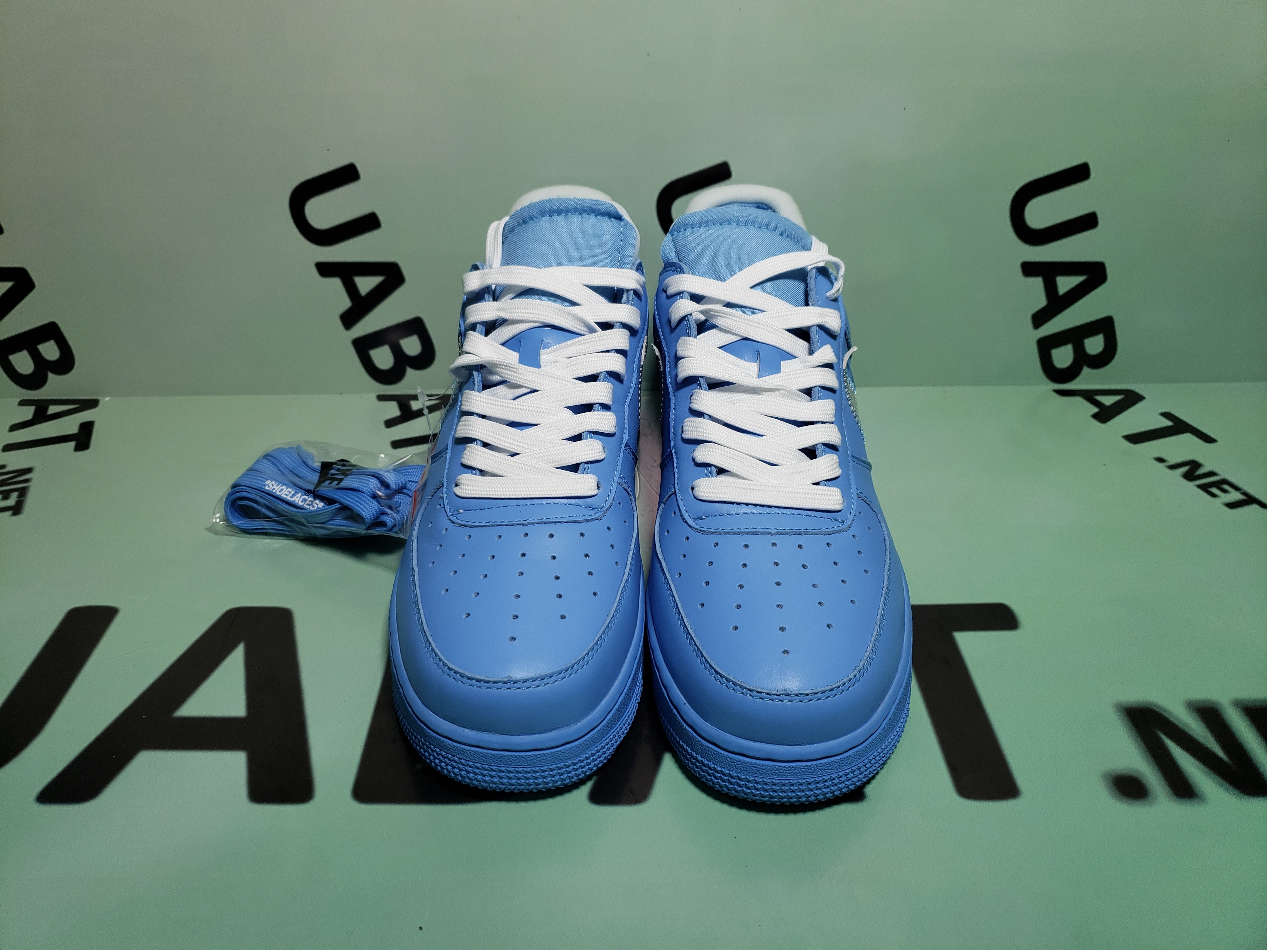 Uabat Air Force 1 Low Off-White MCA University Blue,CI1173-400