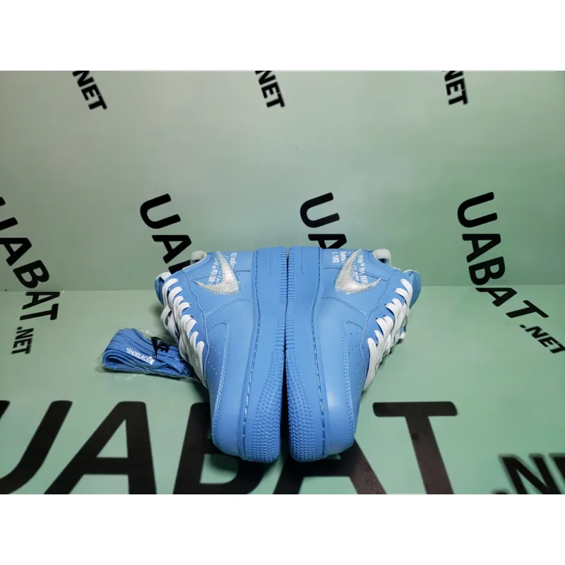 Uabat Air Force 1 Low Off-White MCA University Blue,CI1173-400