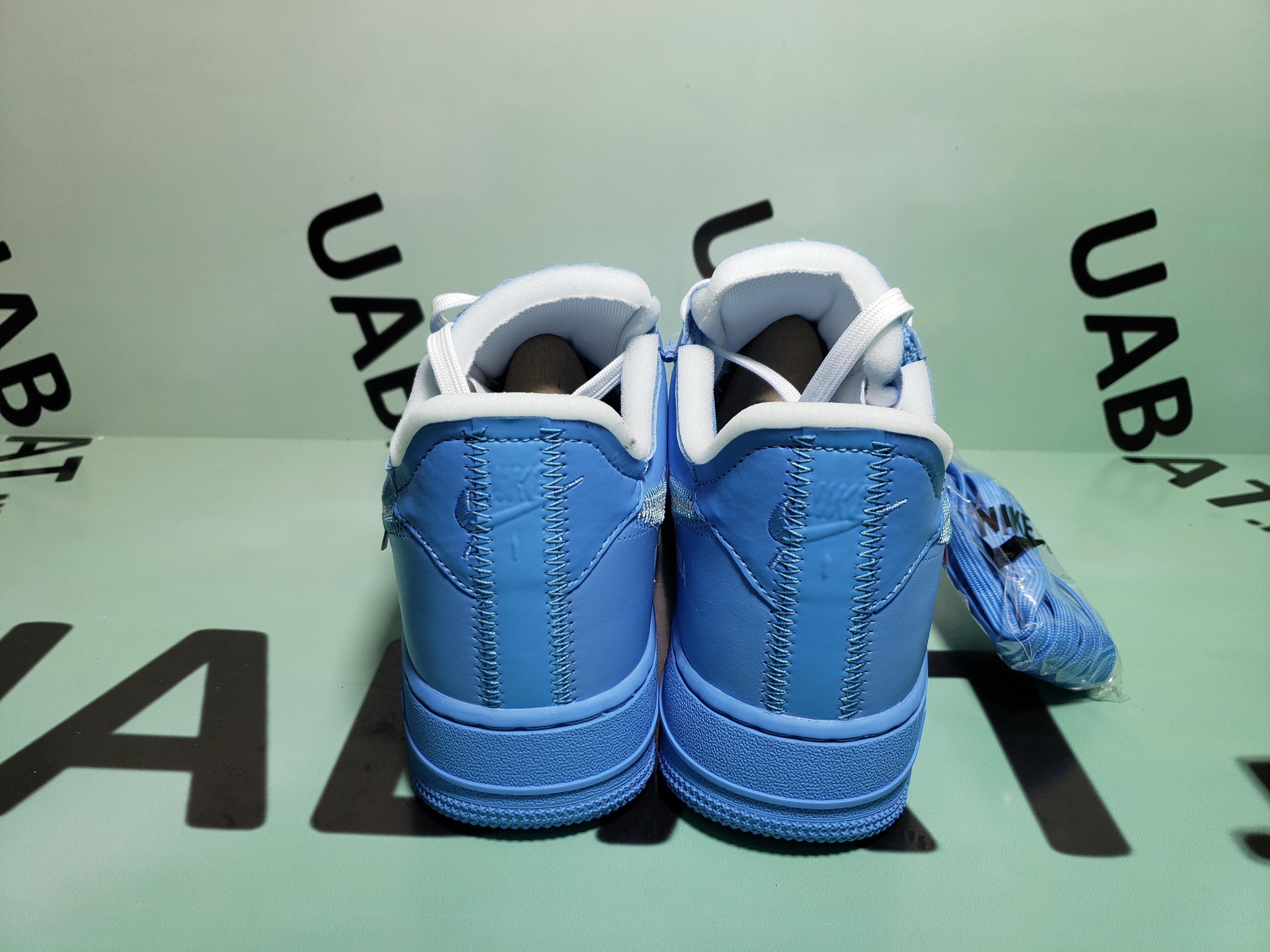 Uabat Air Force 1 Low Off-White MCA University Blue,CI1173-400