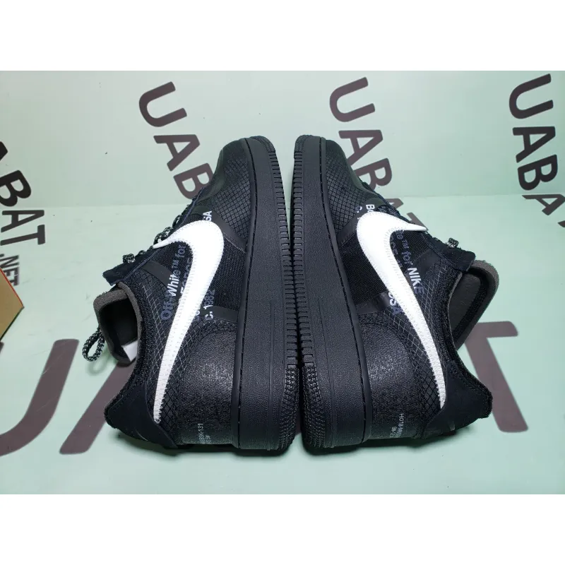 Uabat Air Force 1 Low Off-White Black White ,AO4606-001