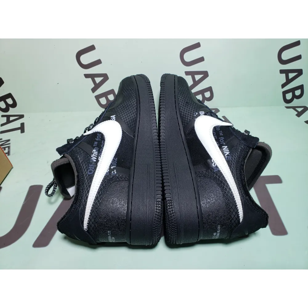 Uabat Air Force 1 Low Off-White Black White ,AO4606-001