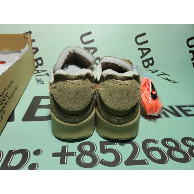 Uabat Air Max 90 OFF-WHITE Desert Ore ,AA7293-200