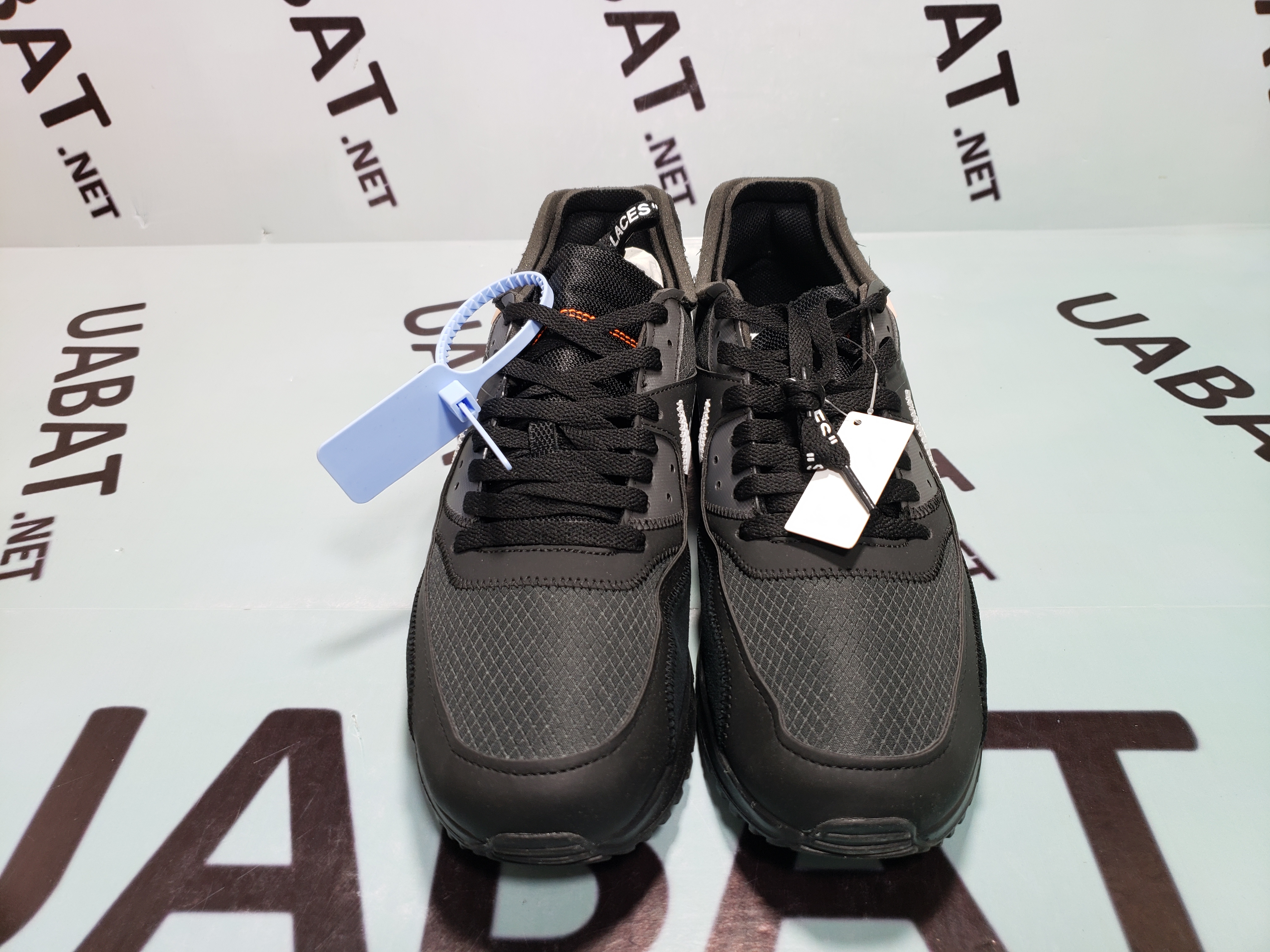CoolKicks Uabat Air Max 90 OFF-WHITE Black,AA7293-001