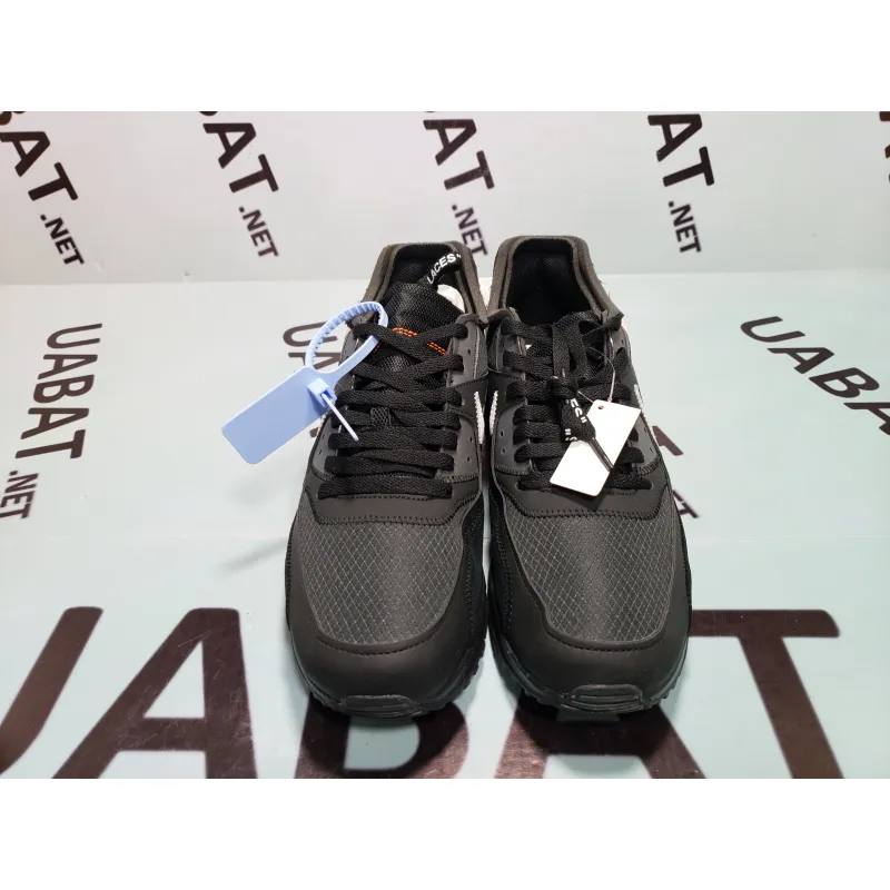 CoolKicks Uabat Air Max 90 OFF-WHITE Black,AA7293-001