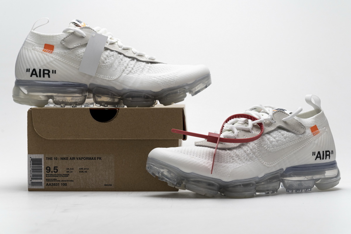 Uabat Air Vapormax Off-White,AA3831-100