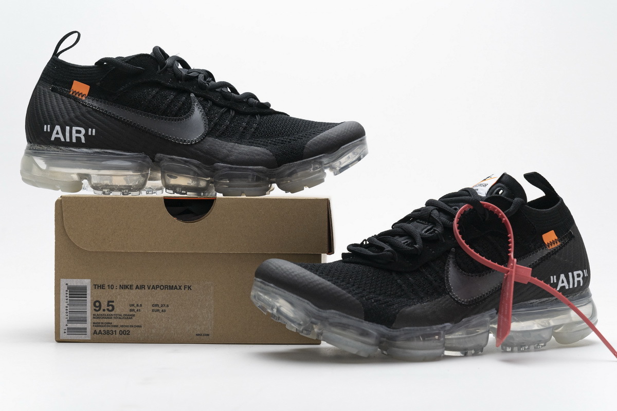 Uabat Air VaporMax Off-White Black,AA3831-002