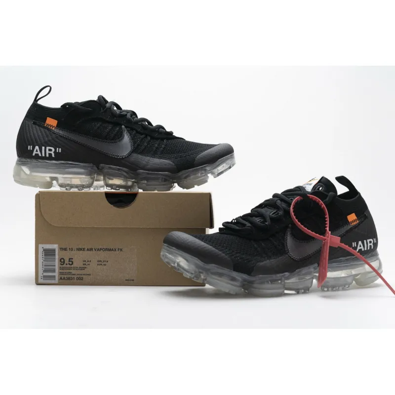Uabat Air VaporMax Off-White Black,AA3831-002