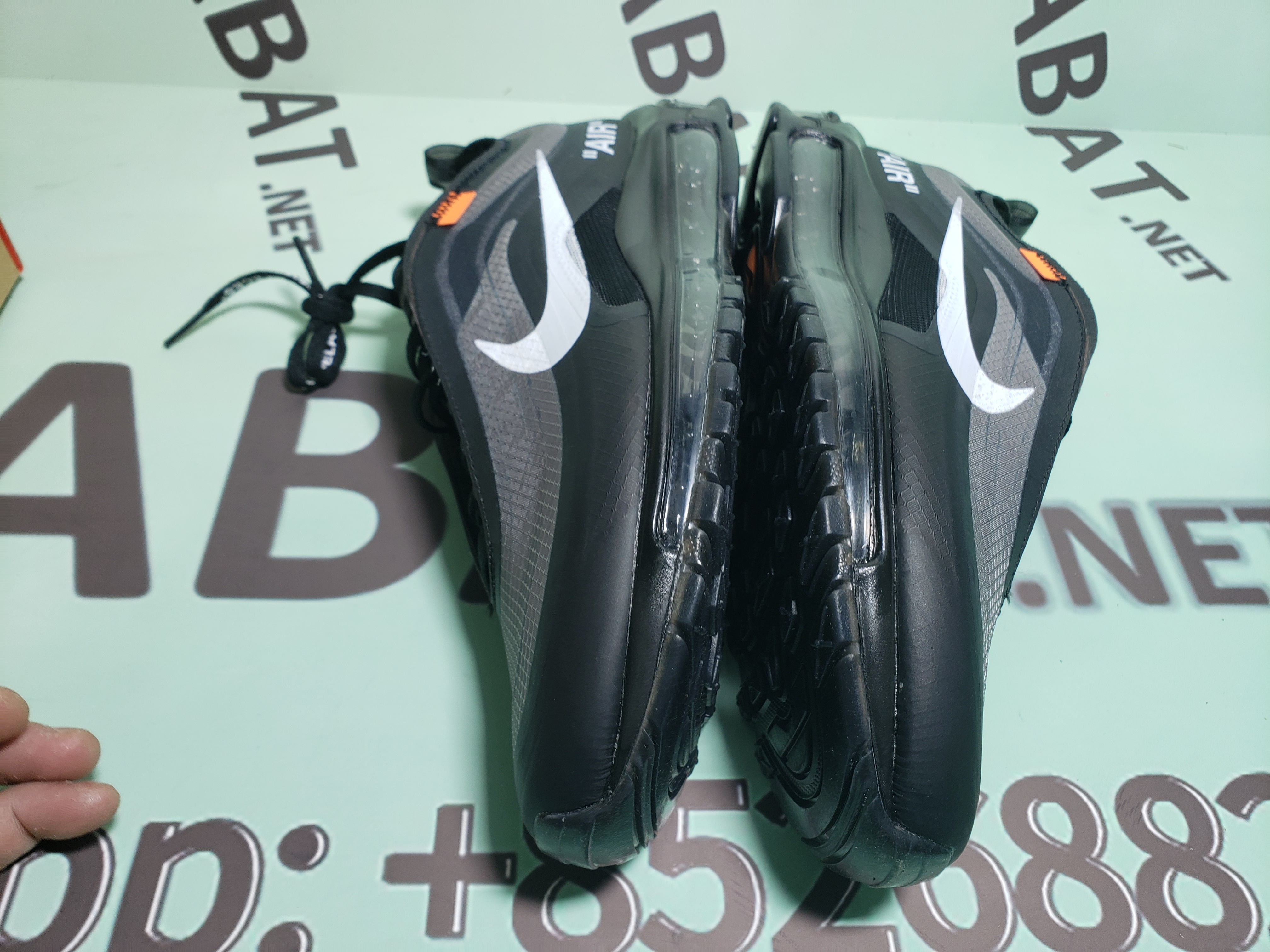 Uabat Air Max 97 Off-White Black,AJ4585-001
